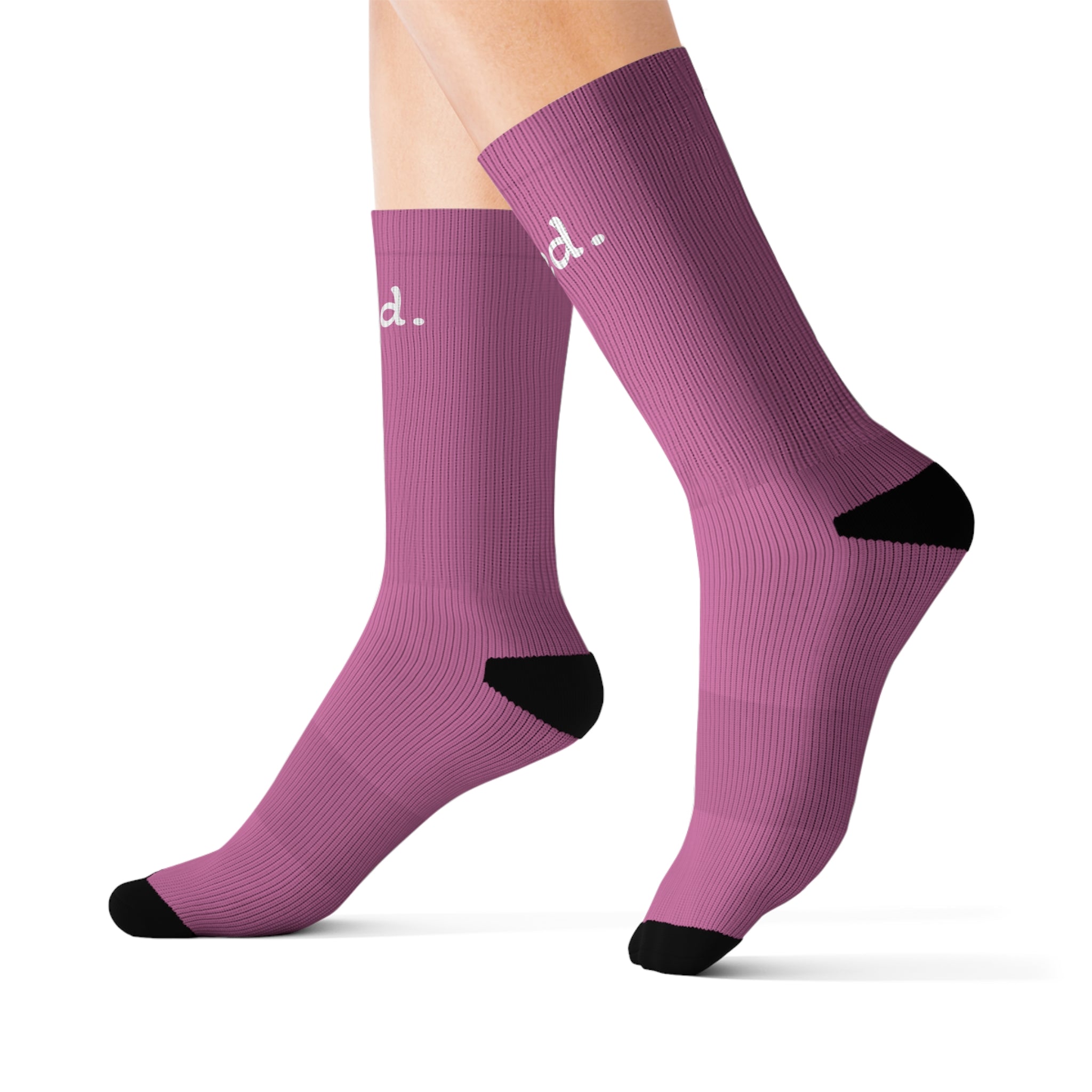 Long, comfy socks that say what you're thinking: tired. Perfect for lazy days, bad moods, or doing absolutely nothing—in style.